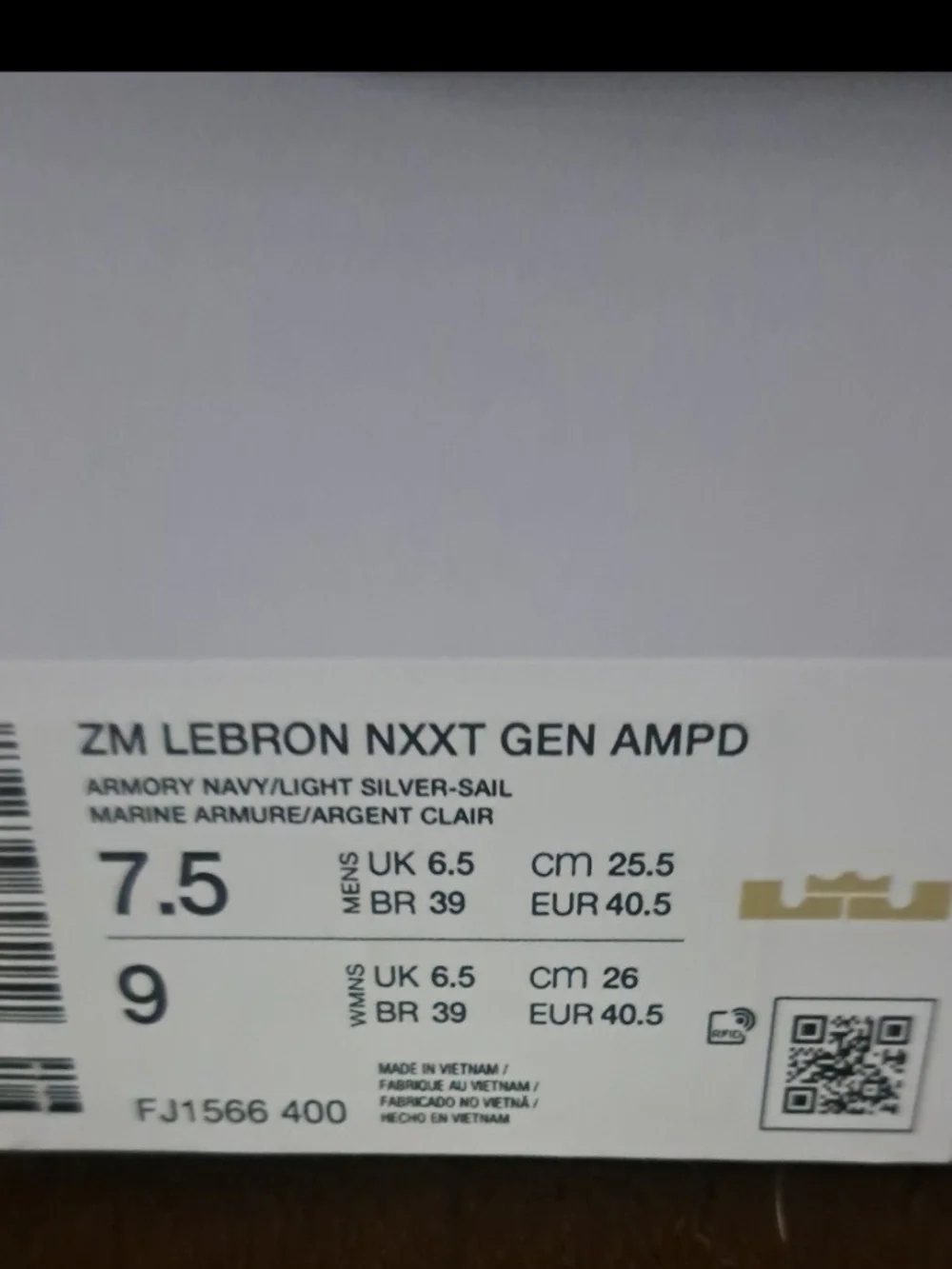 Nike Men’s Navy Blue Basketball Shoes - LeBron Edition